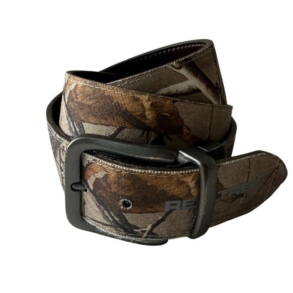 Realtree Mens Camouflage Belt With Metal Buckle 39" Length Durable For Outdoor A - Picture 1 of 5